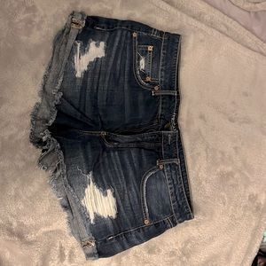 American eagle denim shorts size 12